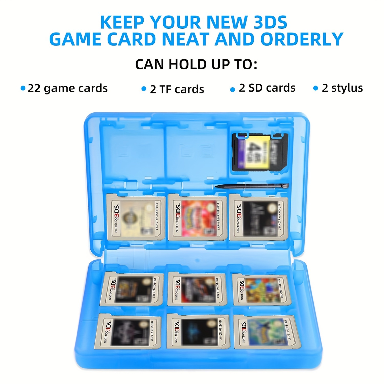 Holder Card Case 28 in 1 Game Holder Card Case - Temu