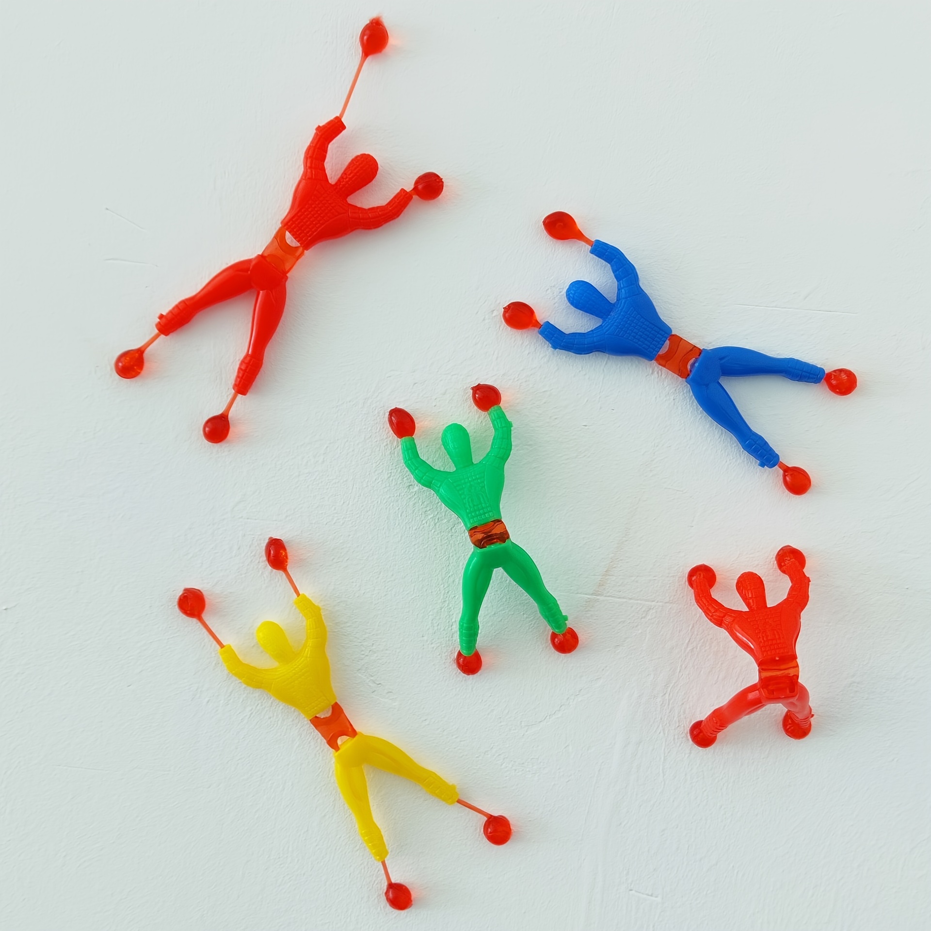 Mains Collantes Colorées Jouets Extensibles Paumes d'escalade Collantes  pour Les Enfants Fête, 8 pièces