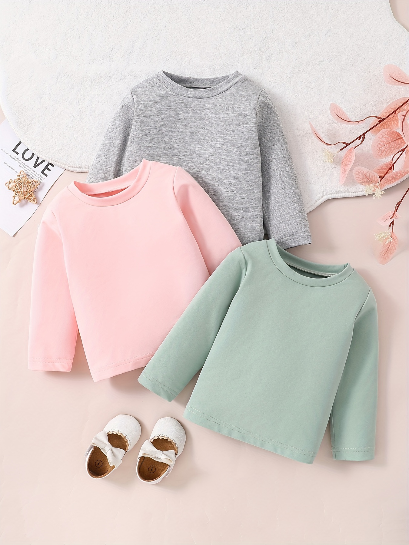 Baby / Toddler Casual Solid Tee