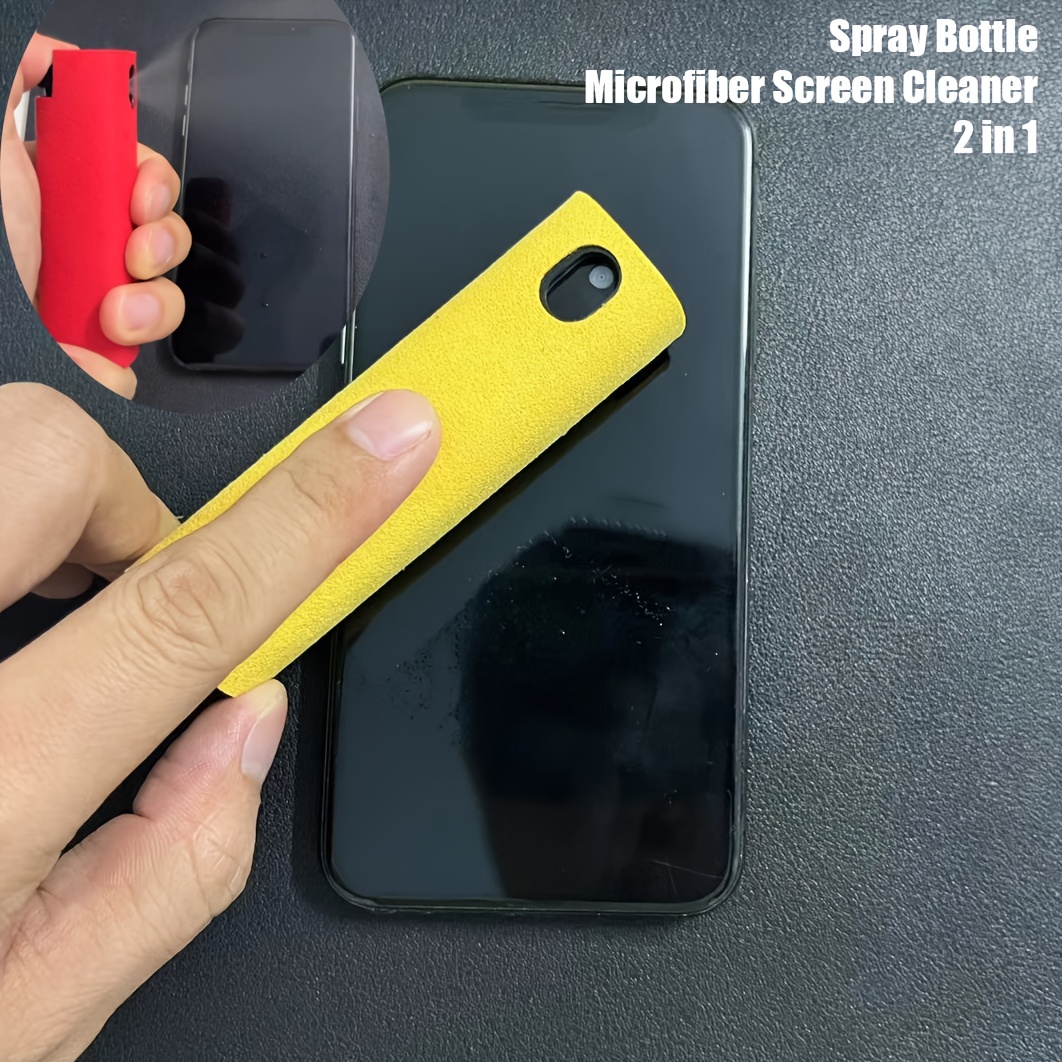 Accessory :: BoYata Screen Cleaner Kit 2PCS, 3-in-1 Touchscreen Mist Cleaner Spray Bottle Tool & Microfiber Cloth, Portable Reusable Fingerprint-Proof Spray Bottle For Phone/Laptop/Tablet/TV/Monitor/Car Screens - Boyata Official Website | Best Selling