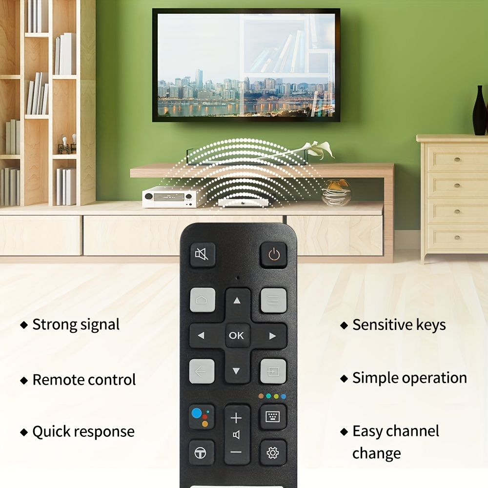 Télécommande RC802V de rechange pour télécommande TCL Smart TV