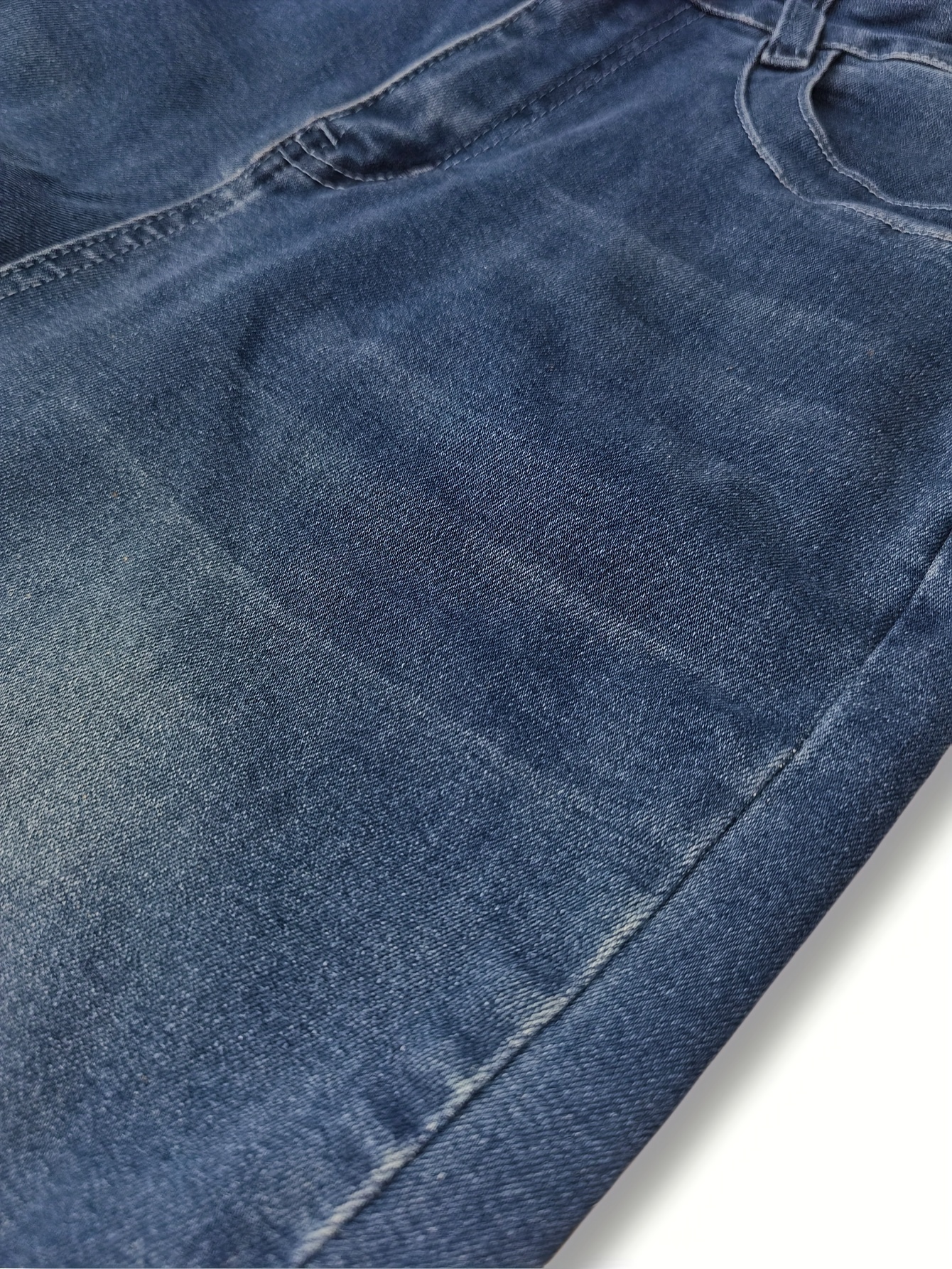 Flare Leg Jeans Women's Washed Button Fly Medium Stretch Casual Jeans