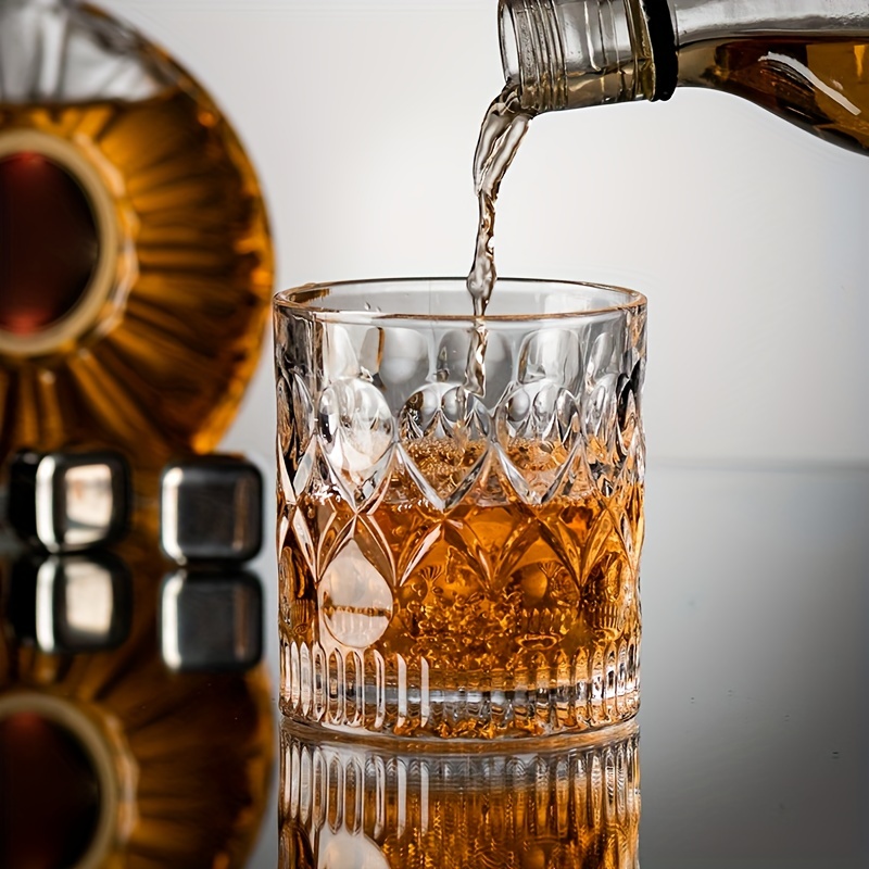 2 Pezzi/3 Pezzi, Bicchieri Da Whisky, Bicchieri Da Whisky Cristallini,  Bicchieri Eleganti, Per Scotch Bourbon, Whisky, Cocktail, Cognac, Vodka
