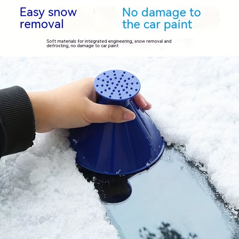 Electric Snow Scraper Car Glass Cleaner Snow Removal Ice - Temu