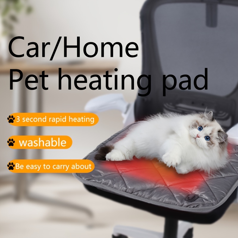 Dog Heating Pad Cat Heated Pad Pet Heated Mat for Kittens