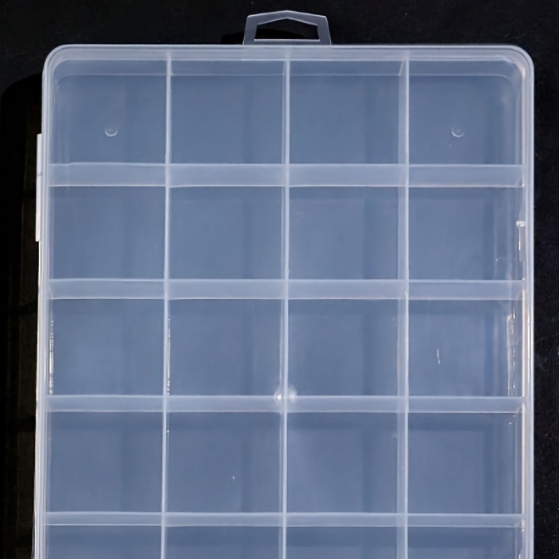 Clear Plastic Jewelry Box Organizer Storage Container - Temu