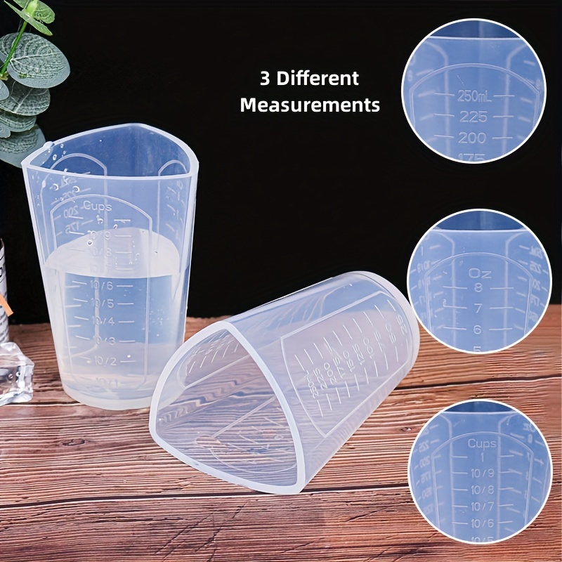 Upgraded Thickened Silicone Measuring Cup With Measurements - Temu