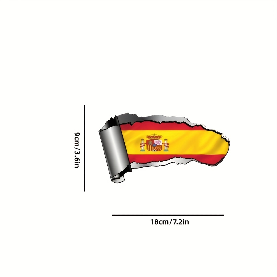 Bandera adhesivos de pared – bandera de España