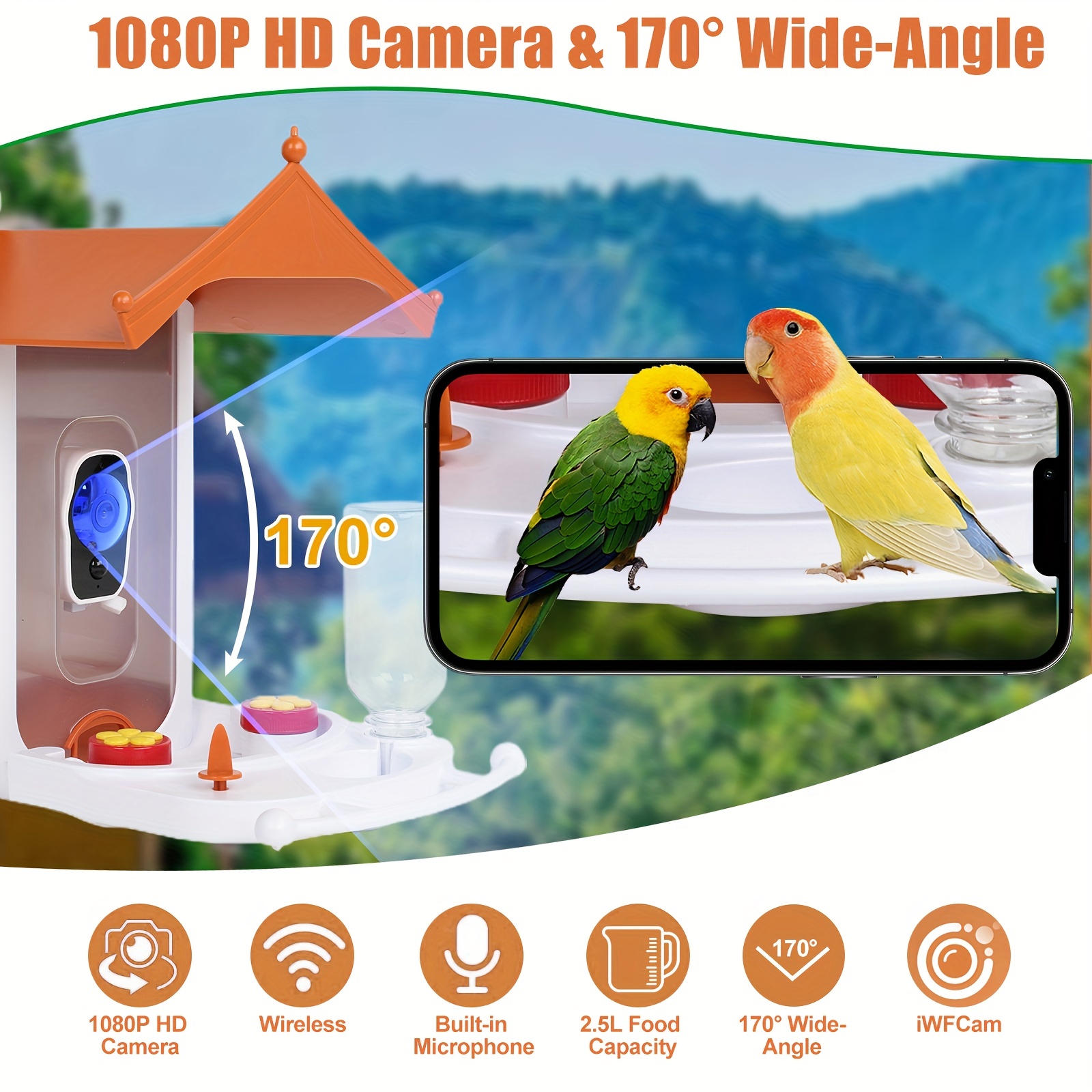 Bird Feeder Camera Smart Bird Feeder Camera Wireless Outdoor