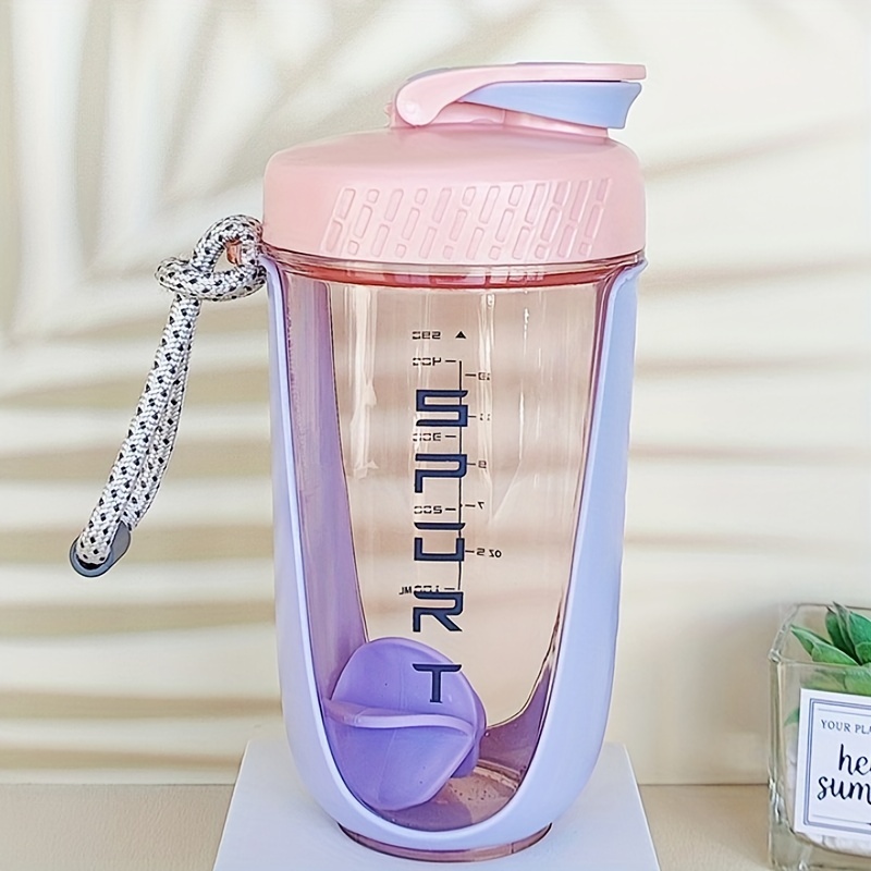 Fitness Sports Water Bottle Fashion Simple Shaker Cup - Temu