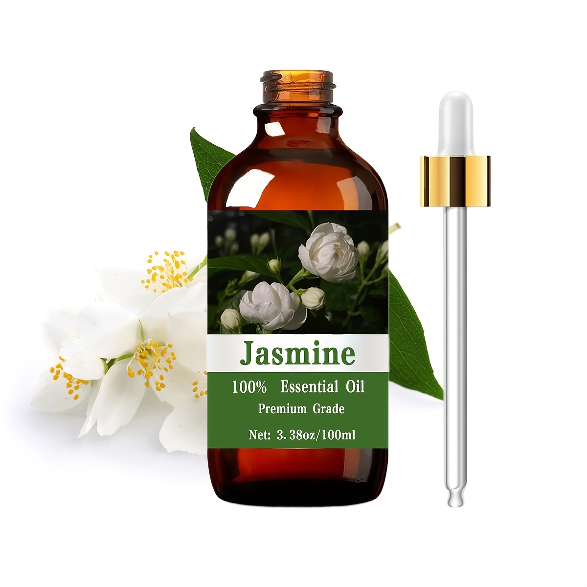 1 Aceite Esencial Jazmín Mayjam 0.3 Fl Oz, Aceites Esenciales Naturales  Puros Aromaterapia, Humidificador, Difusor Aire, Fabricación Velas - Salud  Hogar - Temu