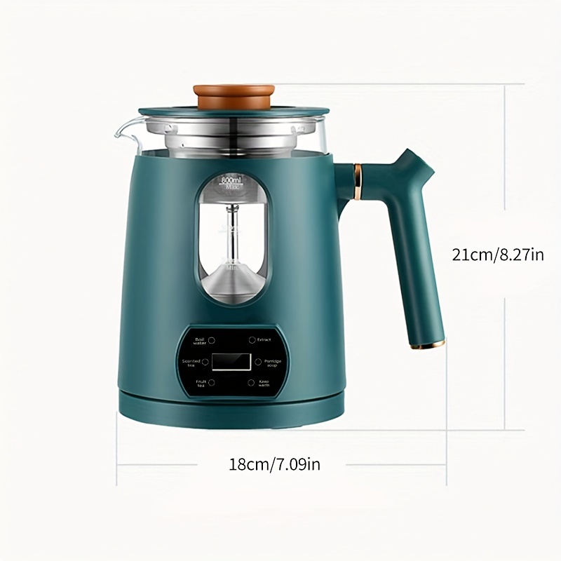 Mini Multifunctional Electric Portable Glass Kettle Tea Maker