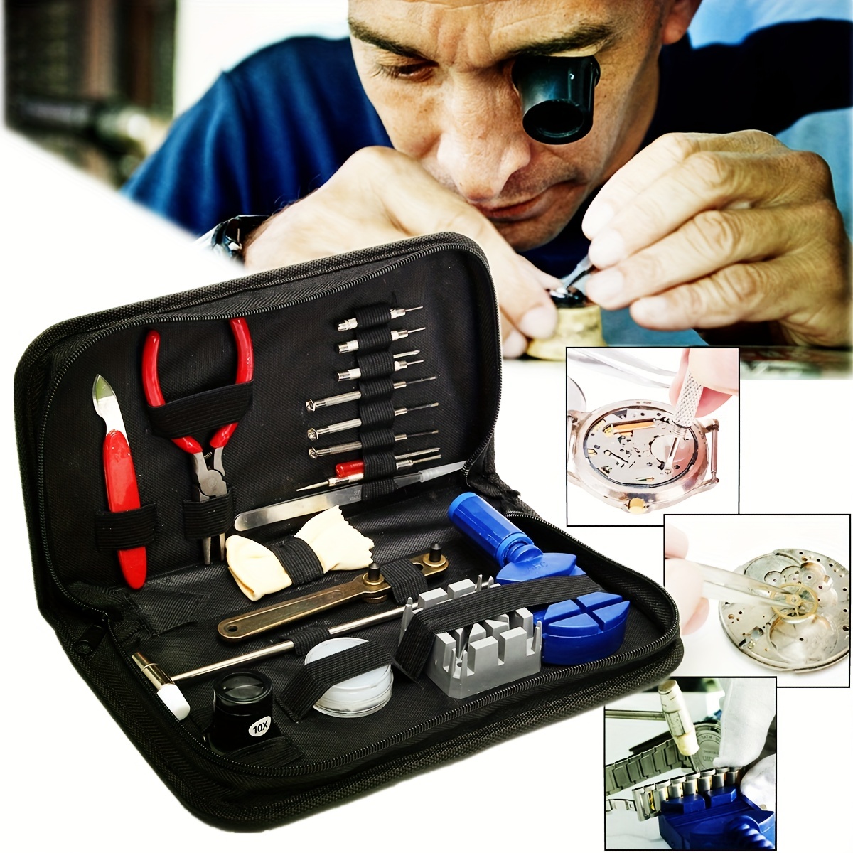 19pcs Watch Band Removal Tool, Watch Removal Repair Tool Set, Ideal Choice  For Gifts