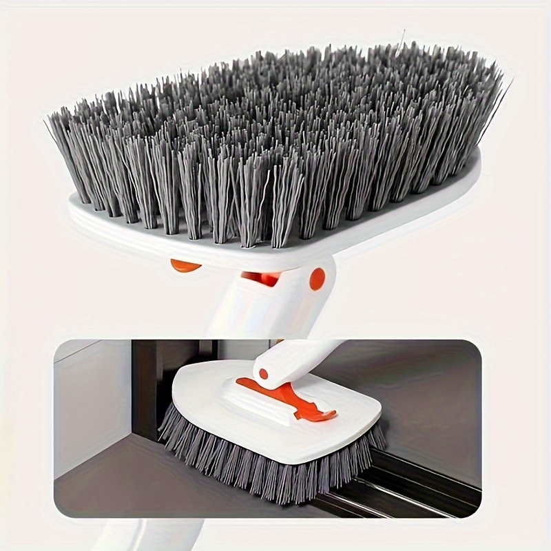 Multifunctional 2 in 1 bathroom cleaning brush