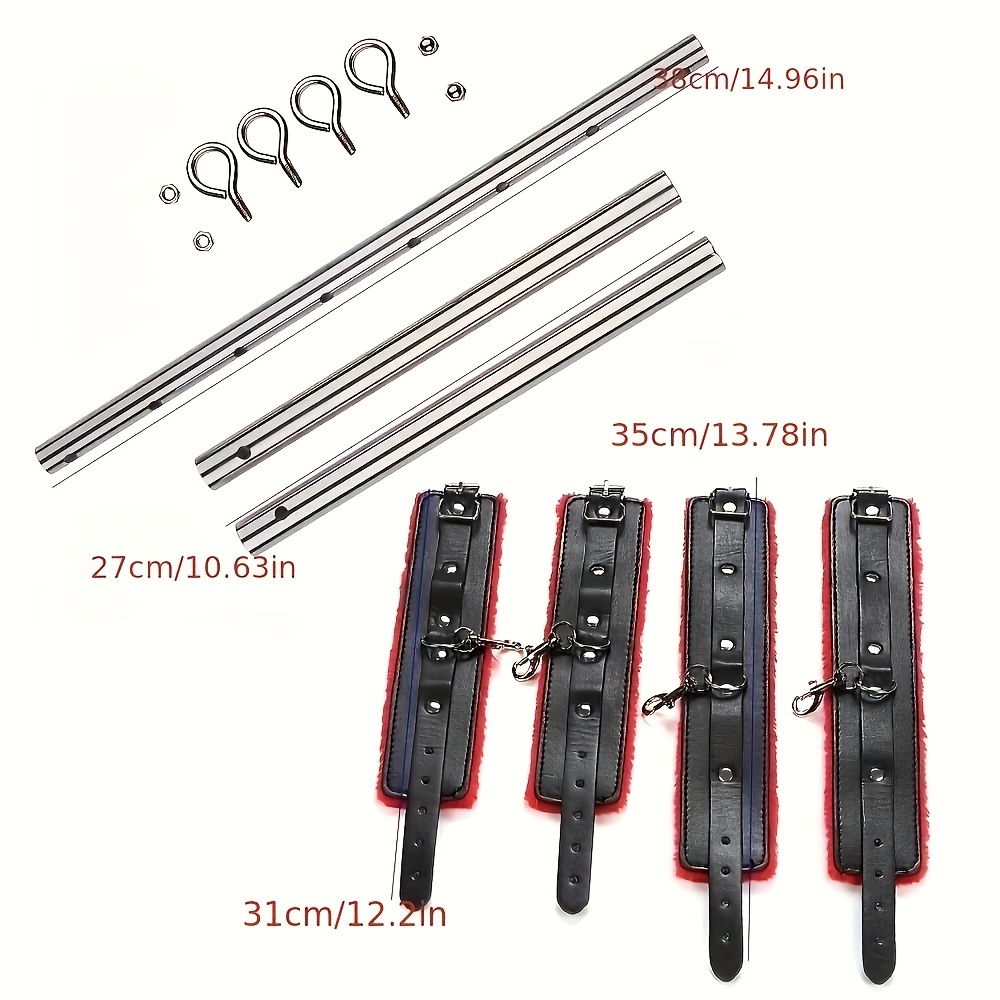 Kit de Bondage para parejas y adultos, esposas sexuales BDSM