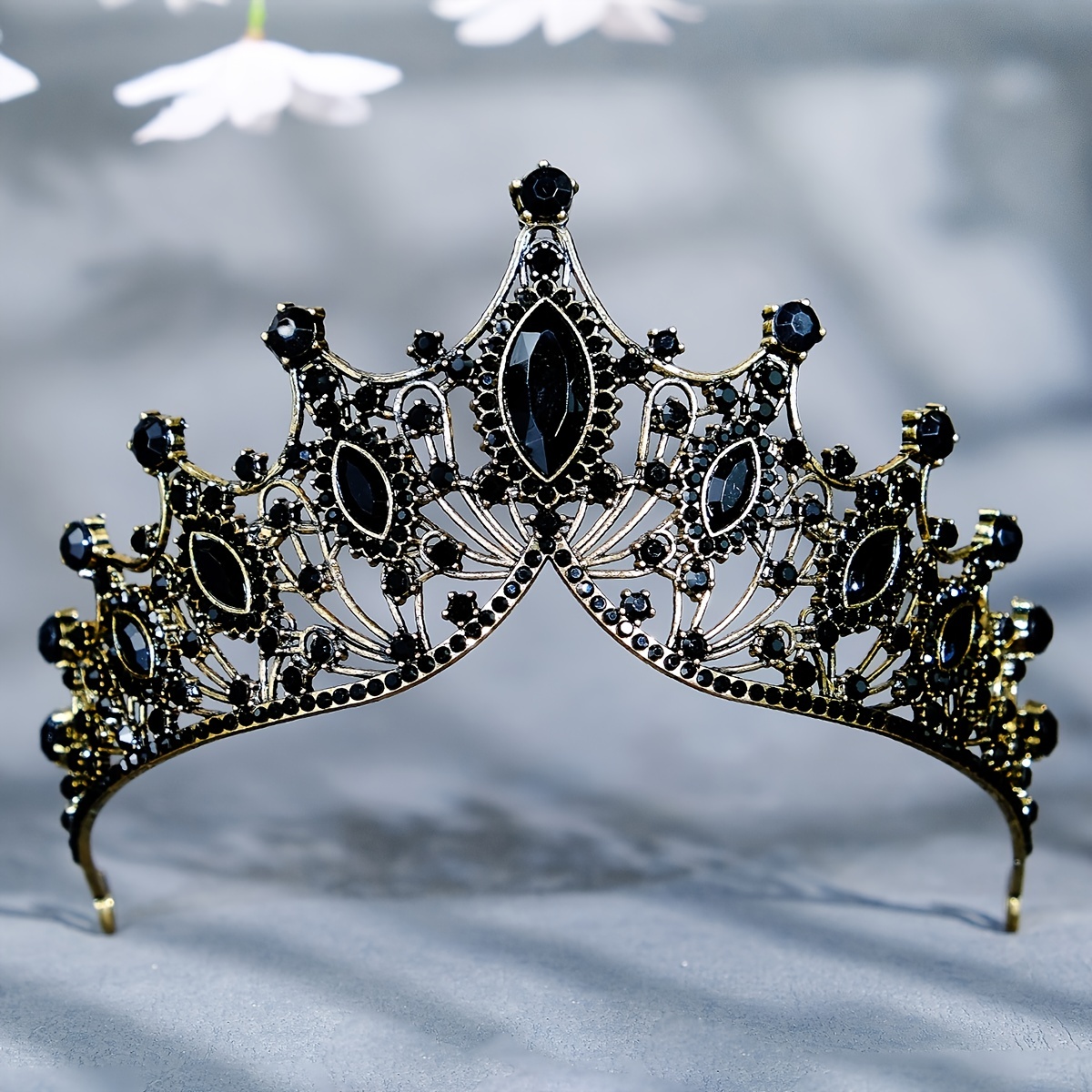 couronne de princesse baroque vintage fille - diadèmes et