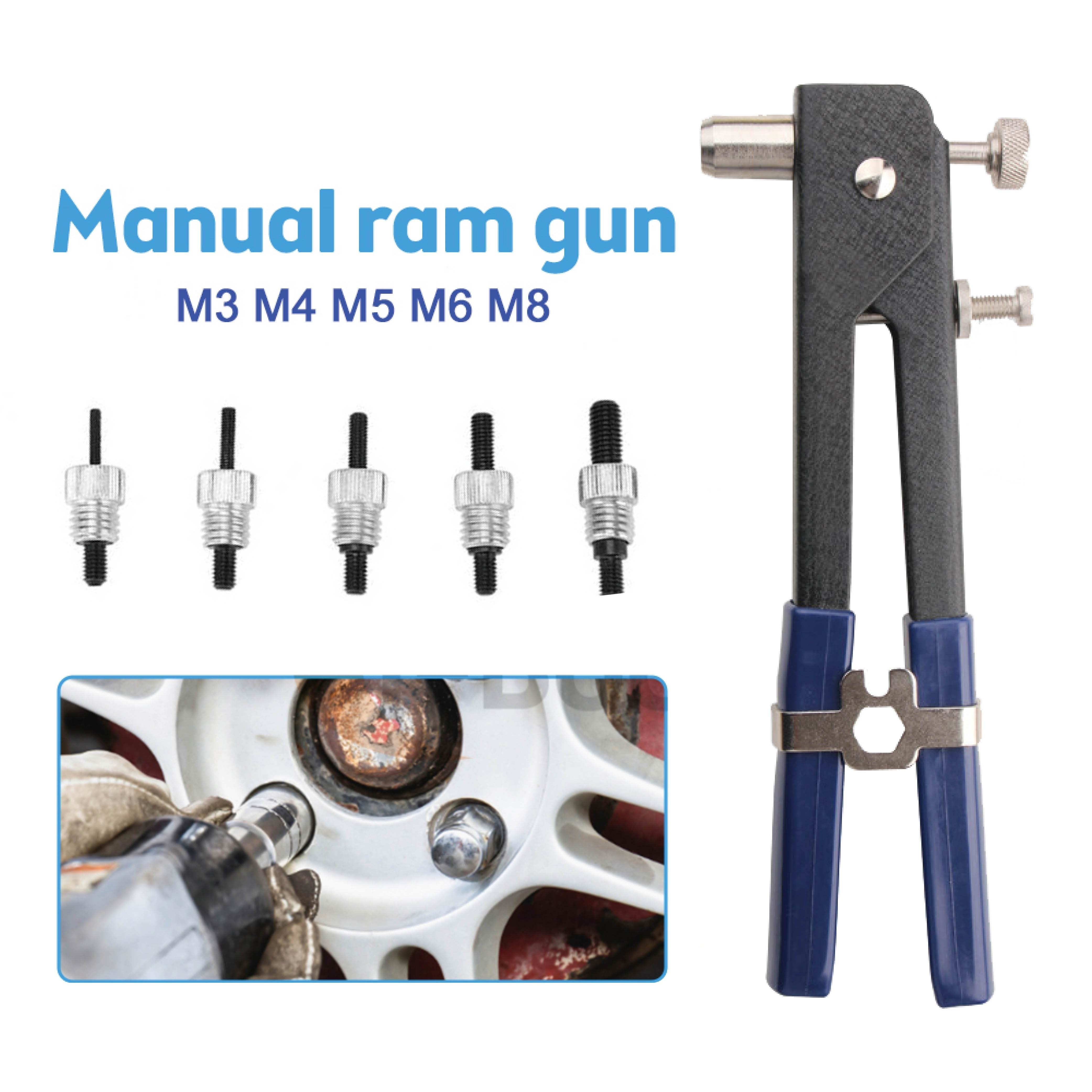 RIvet Gun KIt -60pcs/set Pop Riveter Gun Rivets Kit Blind Rivet Hand Tool  AE-RIVETGUN-KIT-BY