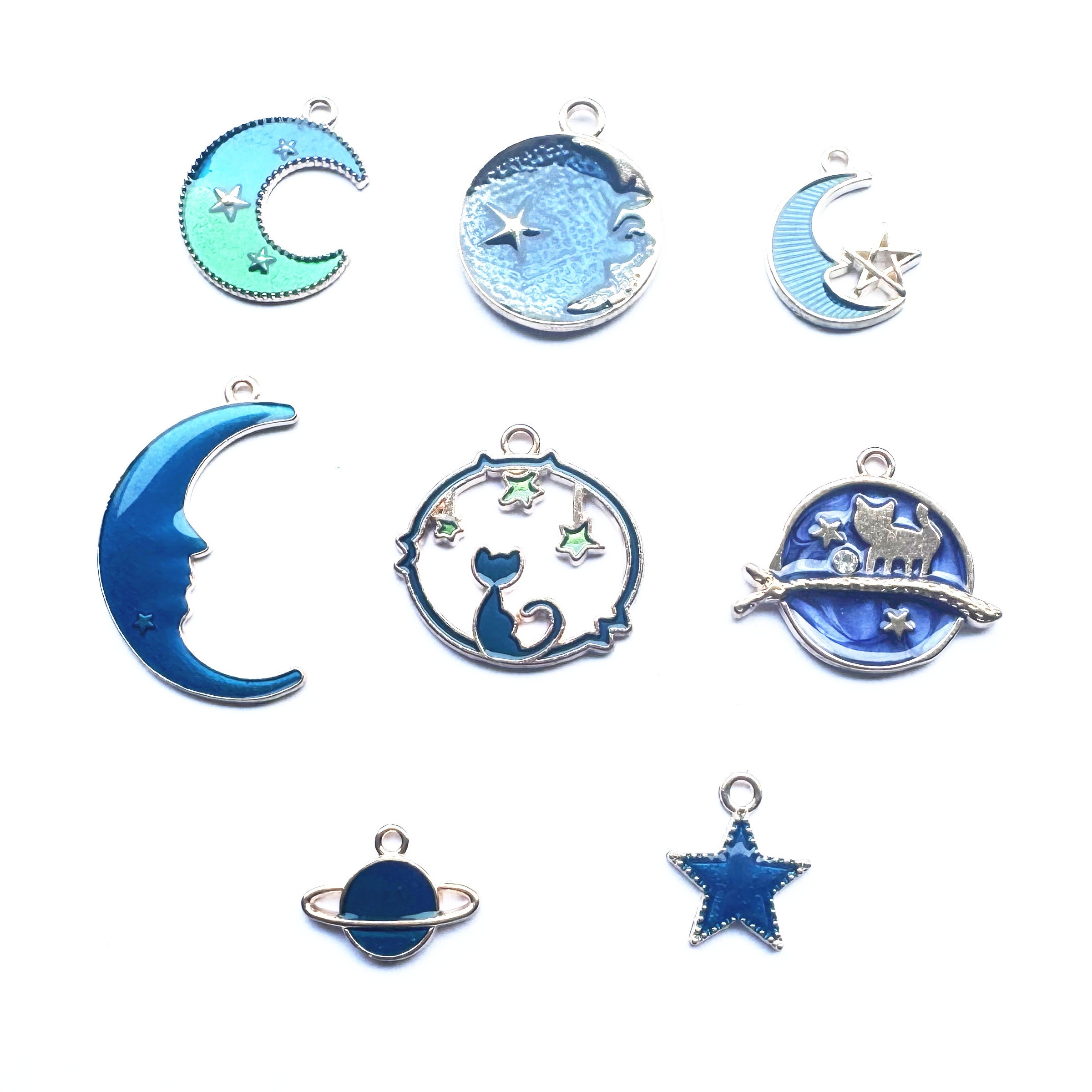 Mixed Drip Oil Alloy Pendants Cartoon Enamel Charms Bulk For - Temu