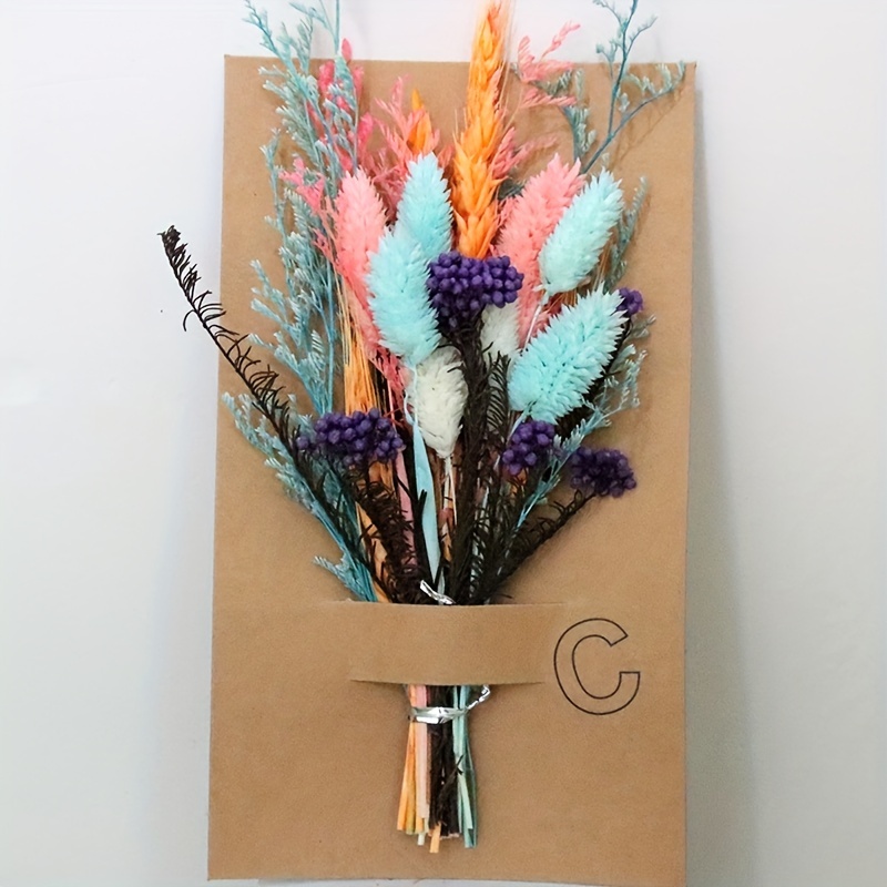 6 cajas de flores secas para resina mixtas prensadas de flores secas  múltiples mini manualidades naturales reales coloridas plantas hechas a  mano