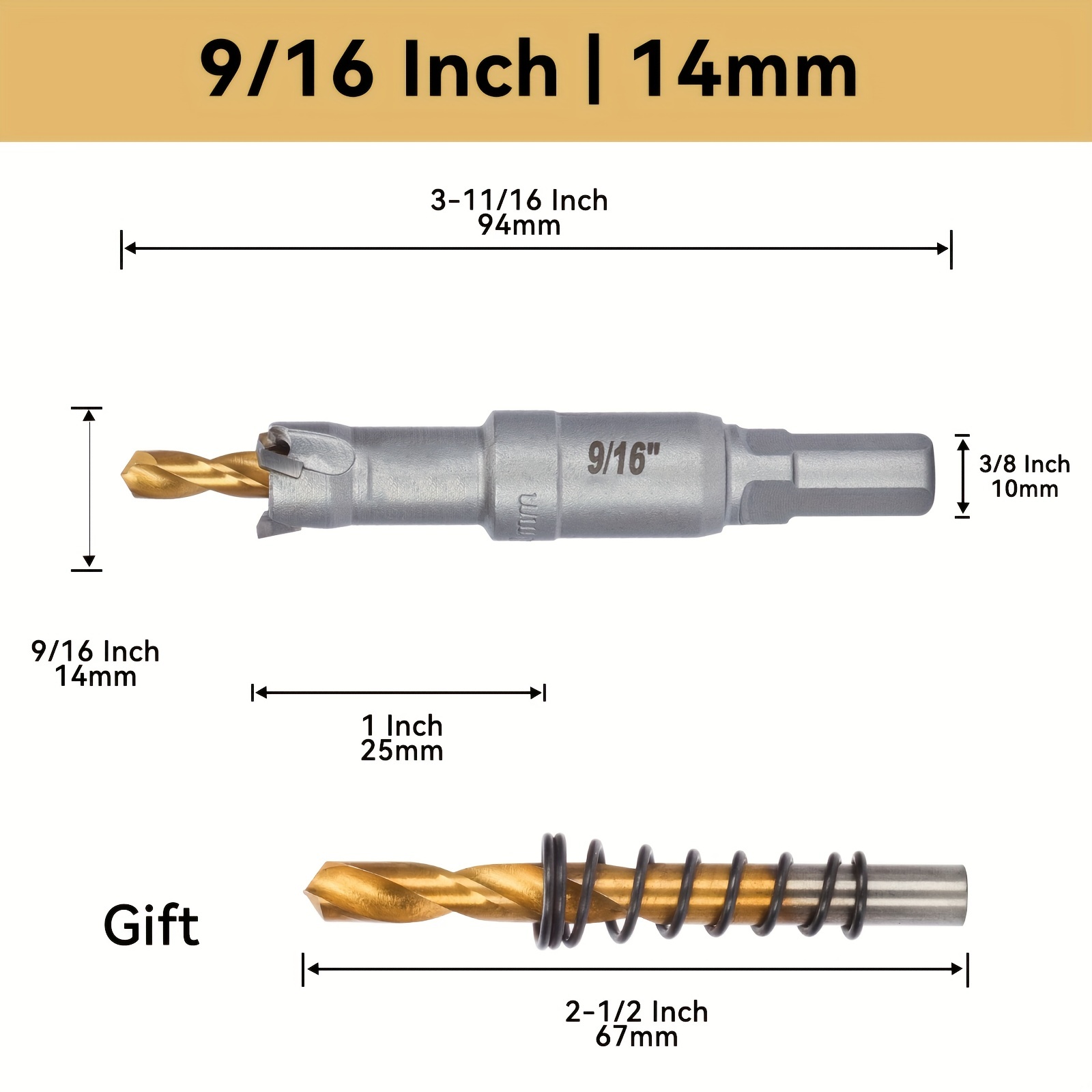 94mm on sale hole saw