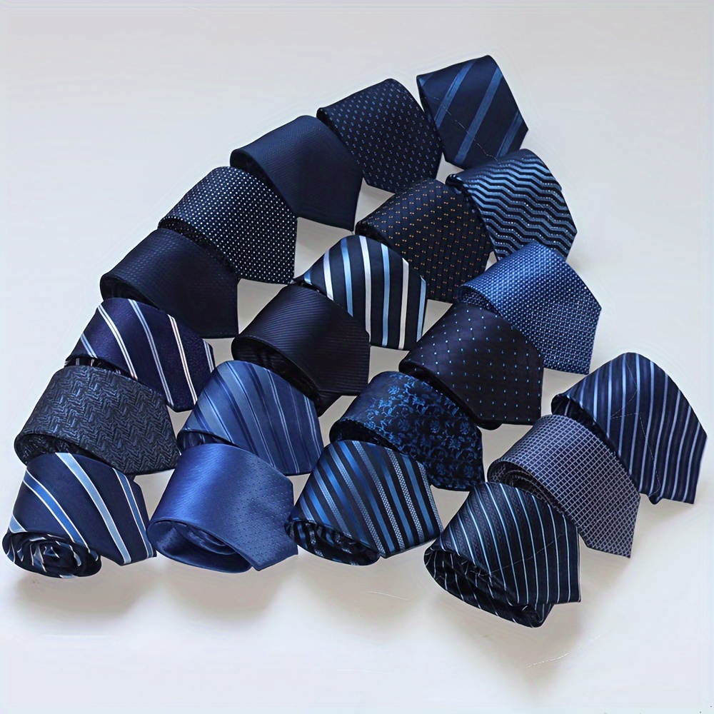 

3pcs Random Men Classic Tie Set, Gentlemen Business Formal Neck Tie