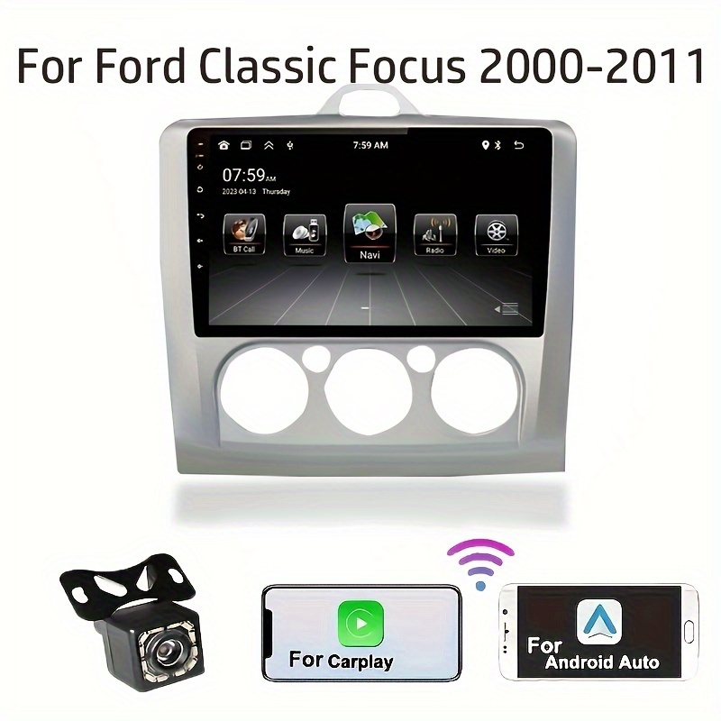 Stereo Multimedia 9 para Ford Focus 2 2009 al 2013 con GPS - WiFi - Mirror  Link para Android/Iphone