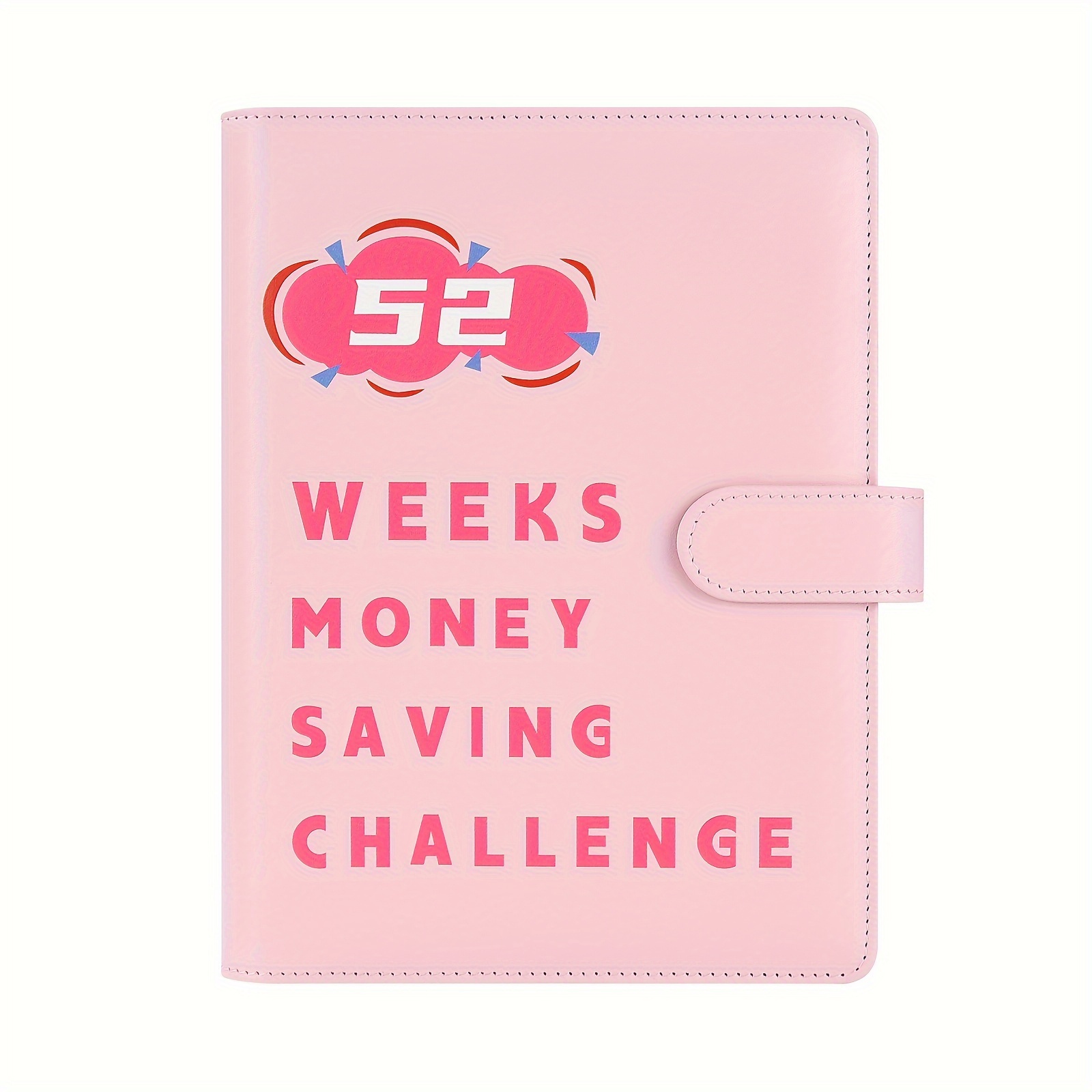  SKYDUE Carpeta de desafío de ahorro de dinero de 52 semanas,  carpeta de ahorro de dinero A6 con libro de desafíos de ahorro y sobres de  efectivo, ahorra $1,378 : Productos