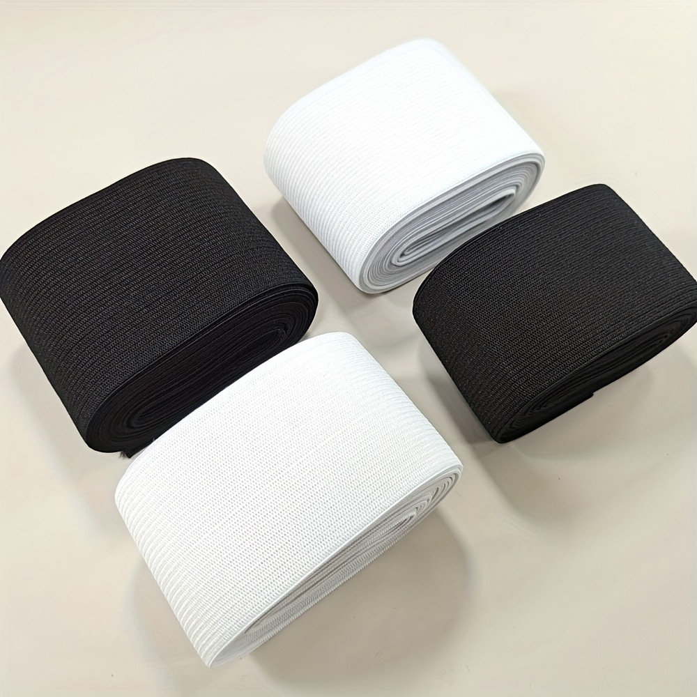 

3 Yards/pack 5cm/6cm Wide Black White Sewing Band Hairband Pants Clothing Sewing Supplies