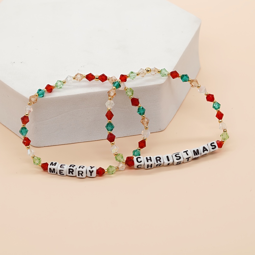 Necklace + Bracelet Beaded Jewelry Set Stretch Necklace - Temu