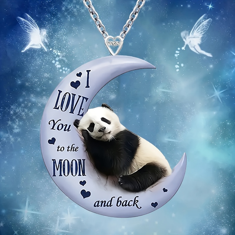 Granddaughter i love you to hot sale the moon and back necklace