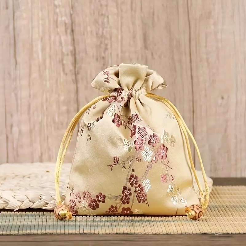 Vintage Jewelry Bags Small Cloth Bags Chinese Style Home - Temu