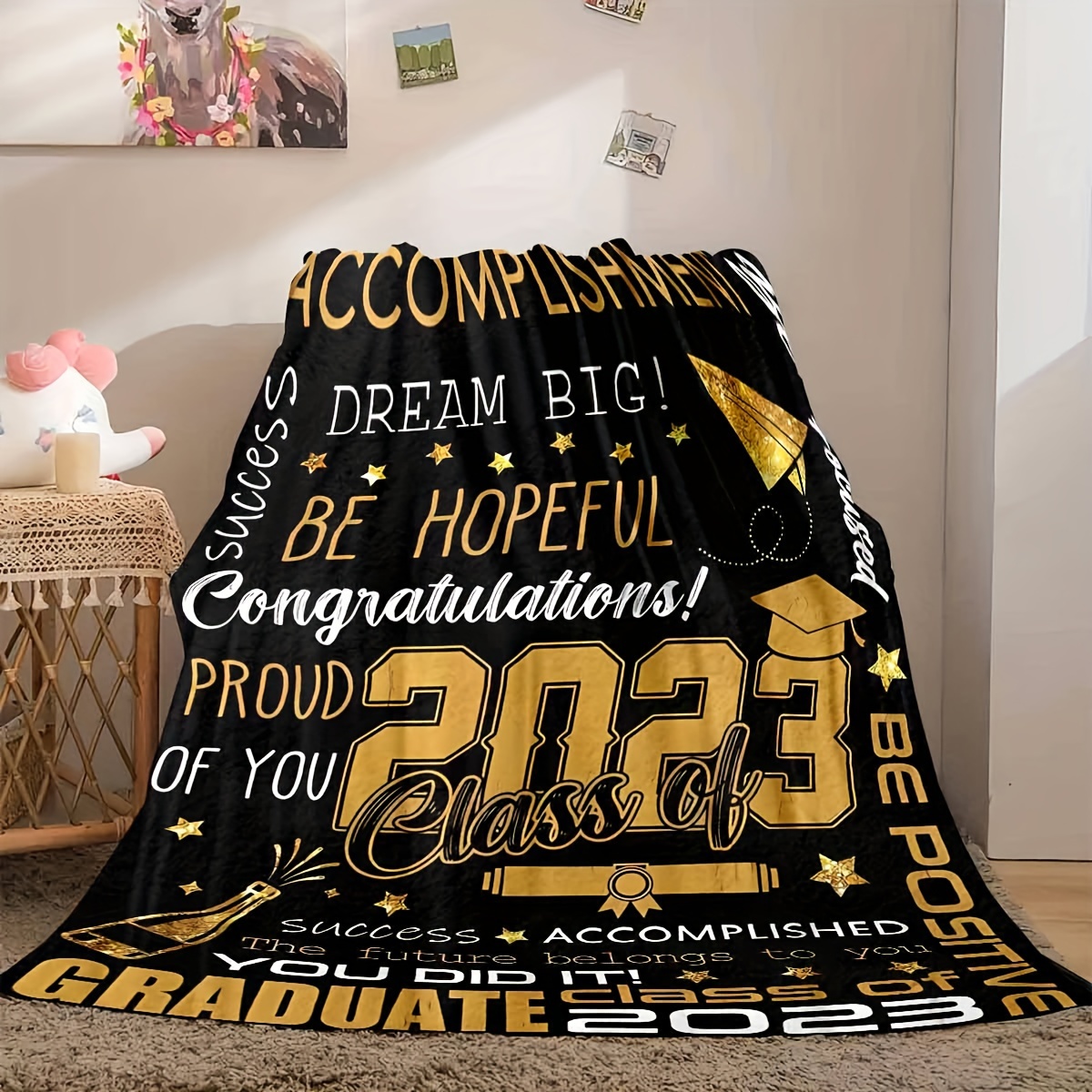 Graduation blankets discount