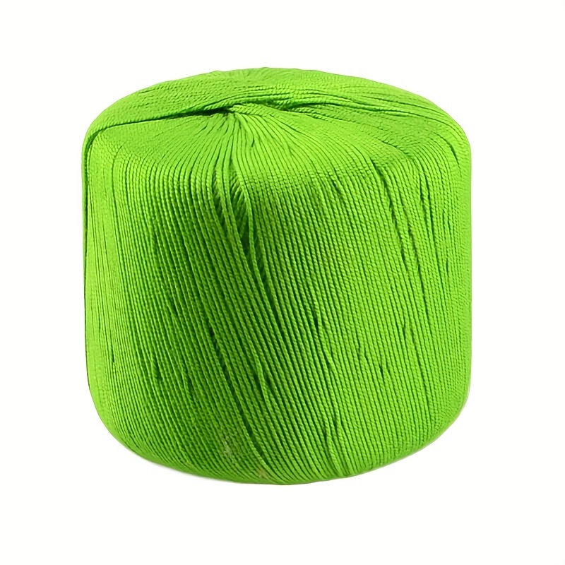  Gris Verde Encaje Hilo De Algodón Crochet Línea De Encaje Para  Tejer Bufanda Bolsas Cesta Suéter Accesorio Hilo 3.53 oz : Arte y  Manualidades