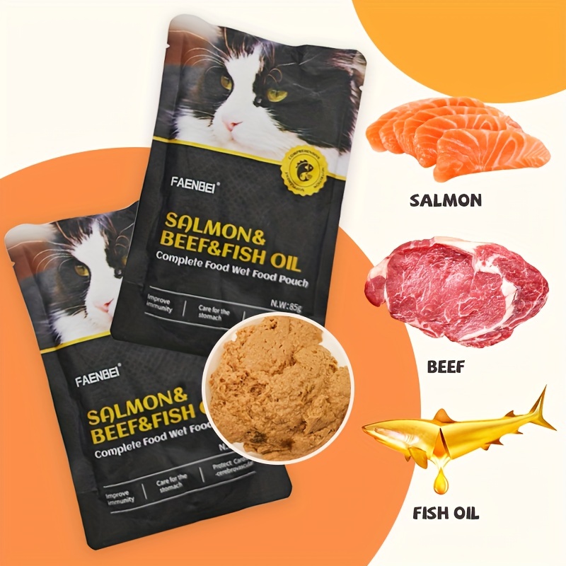 Cat food clearance with fish oil