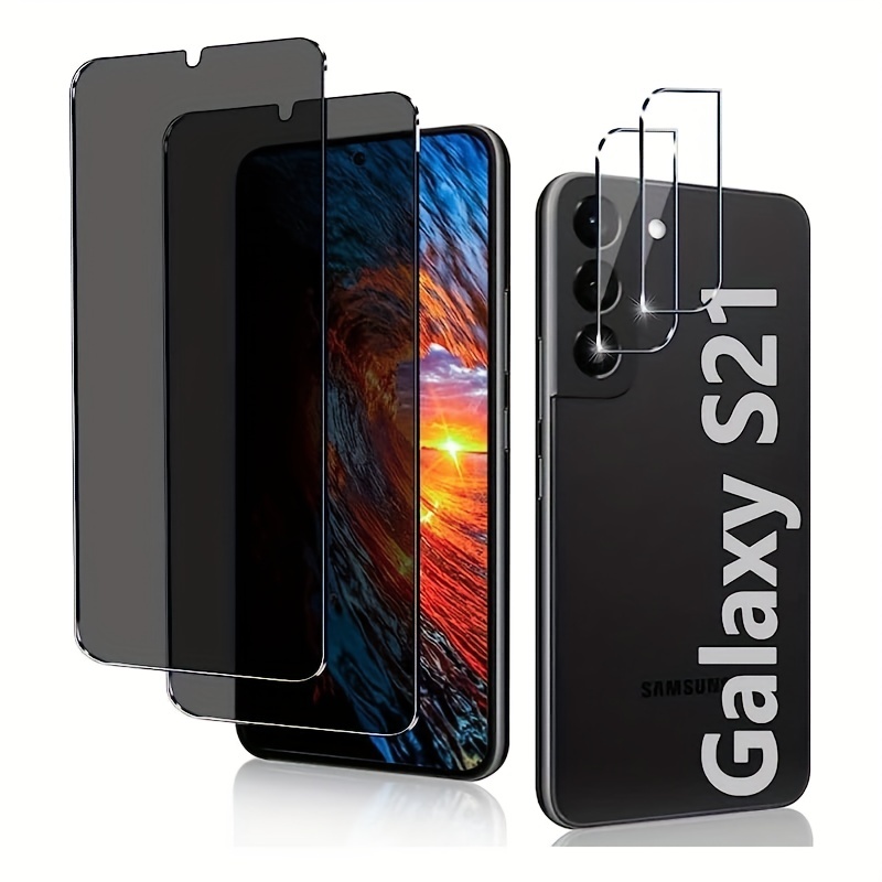 2+2 Packs] Pour Galaxy S21 5G Protecteur D'écran En Verre - Temu Belgium