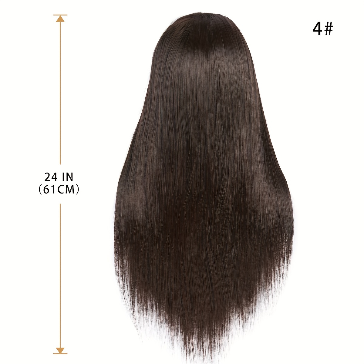 PerfeclanabMY] Hair Mannequin Doll Head, Synthetic Fiber Long Hair