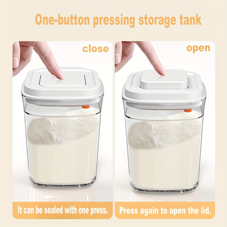 Food Storage Milk Powder, Airtight Kitchen Milk Box