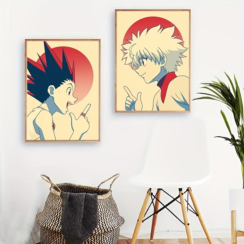 Amazon.com: ArtBiz Kawai Anime Posters Cute Canvas Wall Art Prints Teen  Girls Bedroom Room Decor 4PCS 08x12 Inch: Posters & Prints