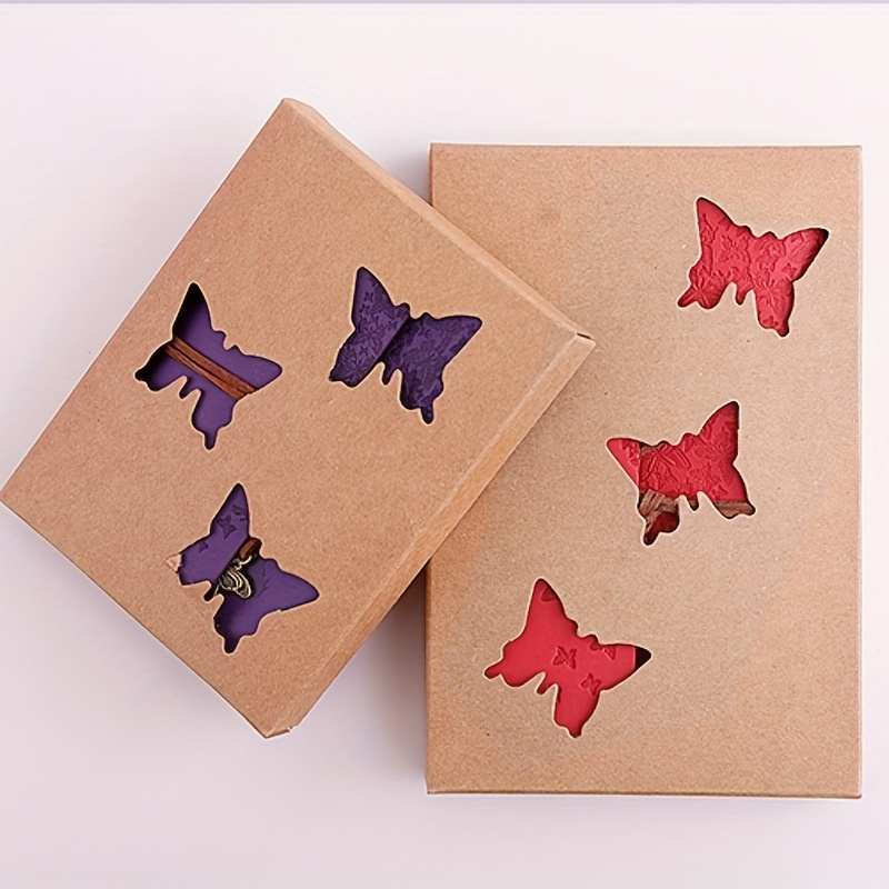 Women Girls Beauty Butterfly Vintage Leather Journal - Temu