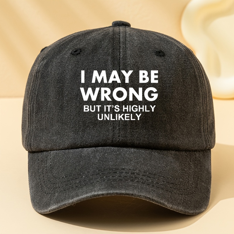 TEMU Men's " But " Vintage Washed Baseball - Adjustable, Soft Polyester, Non-stretch, Sports Style, Hand Washable, Casual & Fashionable Truck Driver