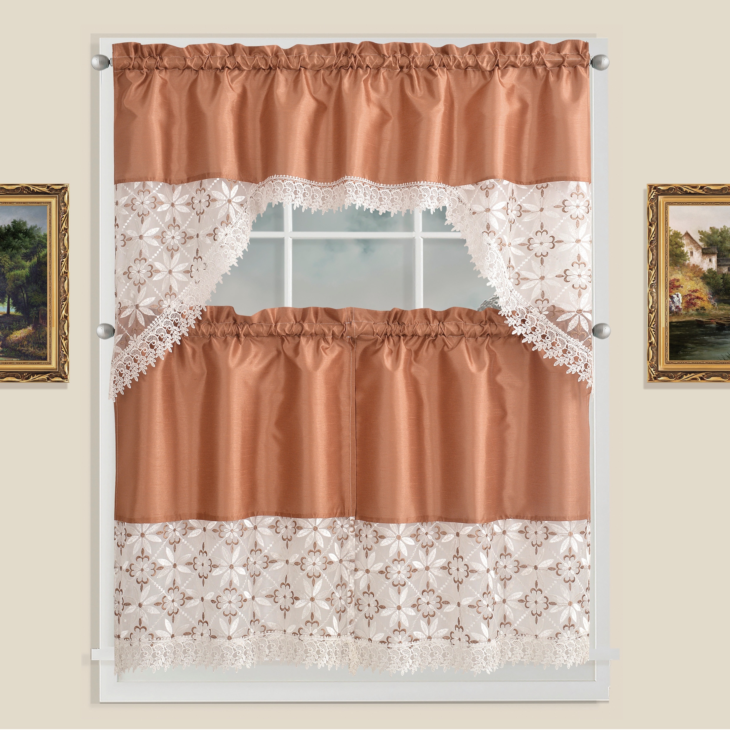 V3VOGUE Cortinas cortas para ventana de cocina, 2 estilos, 1  panel, persianas romanas translúcidas, cortinas ajustables para cortinas de  cafetería, cubiertas de ventana de baño : Hogar y Cocina