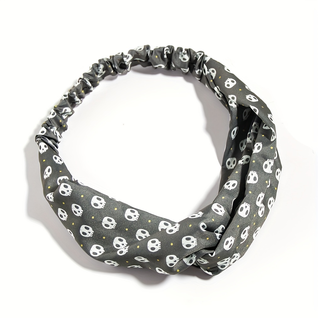 Cartoon Print Halloween Headbands for Party and Daily Use