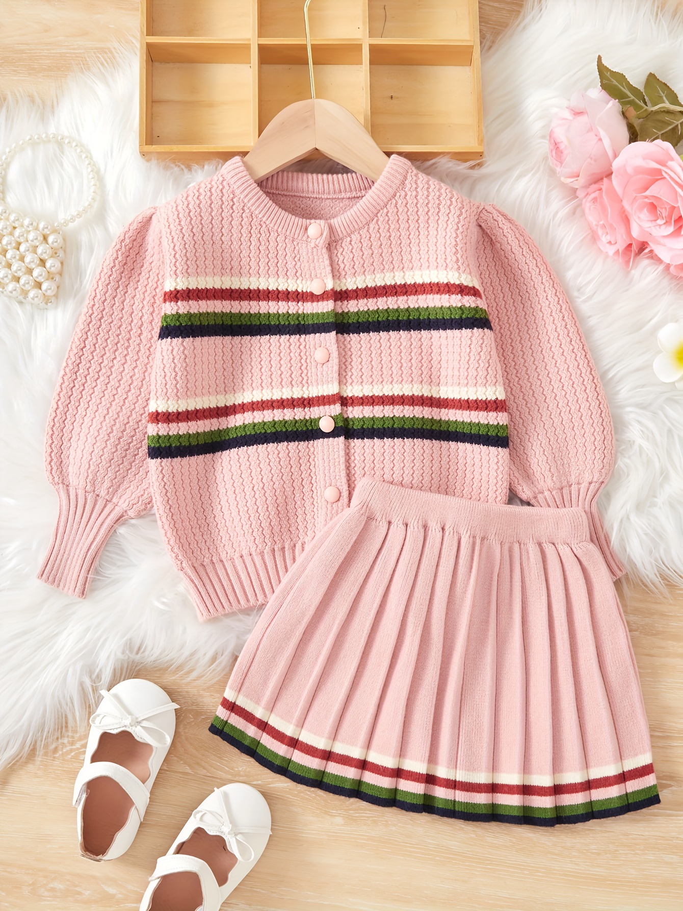 Girls Outfit Sets - Temu