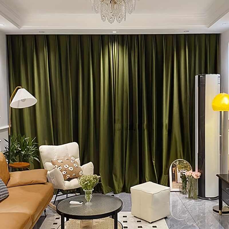 1 Panel Nordic Style Curtain Living Room Bedroom Blackout - Temu Austria