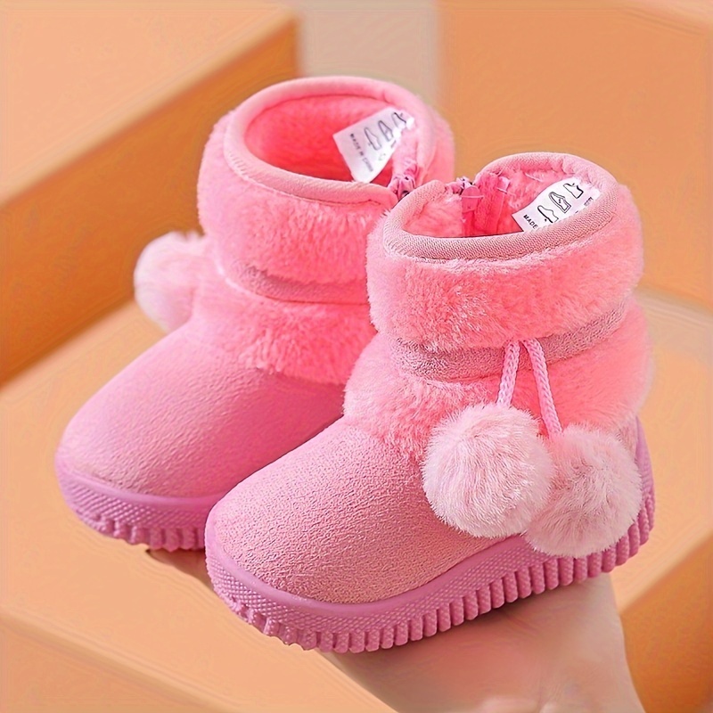 Baby girl snow boots size outlet 5