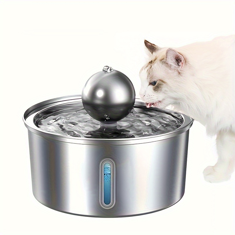 1 Pza Fuente Agua Elegante Gato Sensor Fuente Consumición - Temu Chile