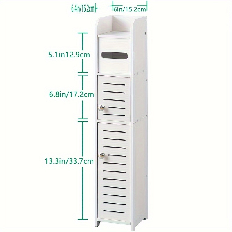 Bathroom Makeup Storage Cabinet, Sewn Storage Cabinet Bathroom Storage  Rack, Drawer Storage Cabinet, Toilet Side Cabinet, Narrow Slit Storage  Cabinet - Temu Germany