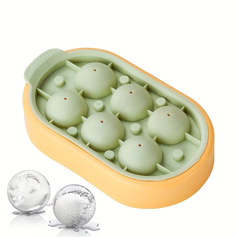 1pc Food-grade Silicone Ice Mold Tray, 3cm Capacity, Including