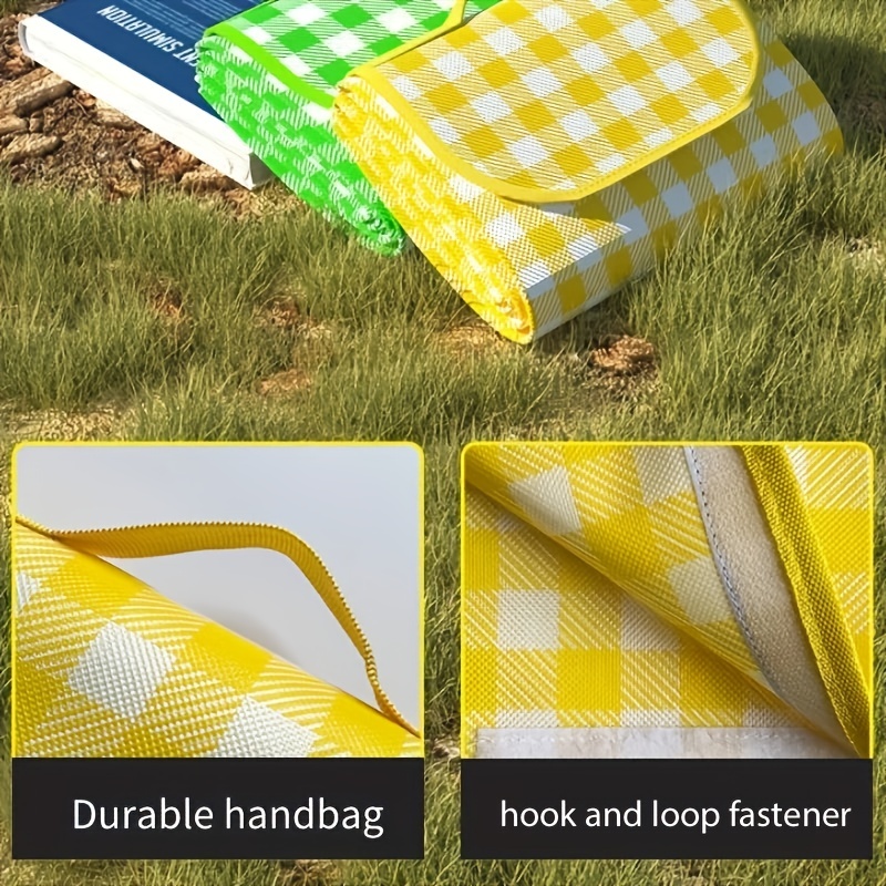  Kapler Manta de picnic impermeable para exteriores, alfombra de  tienda de campaña extra grande de 12 x 10 pies, manta de playa para  campamento al aire libre, capa gruesa y lavable
