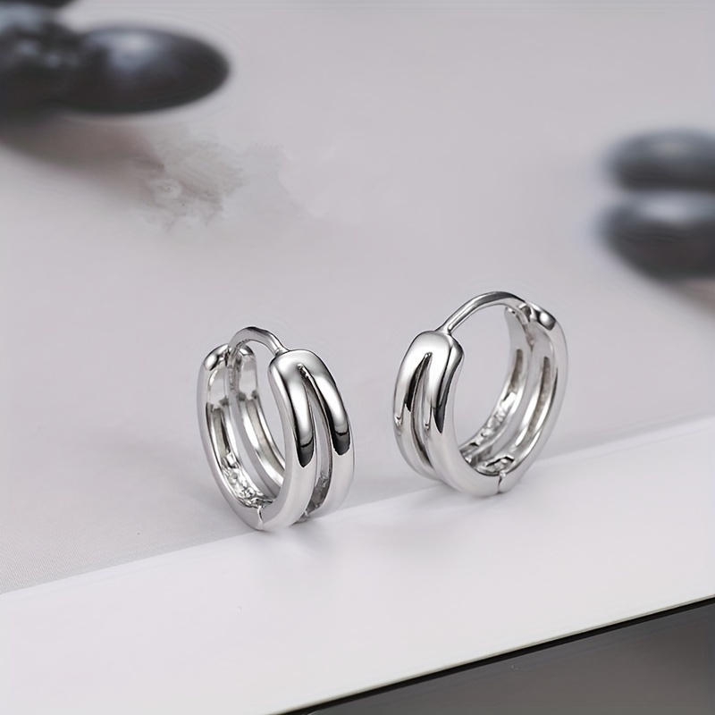 Punk Style Hoop Earrings for Men